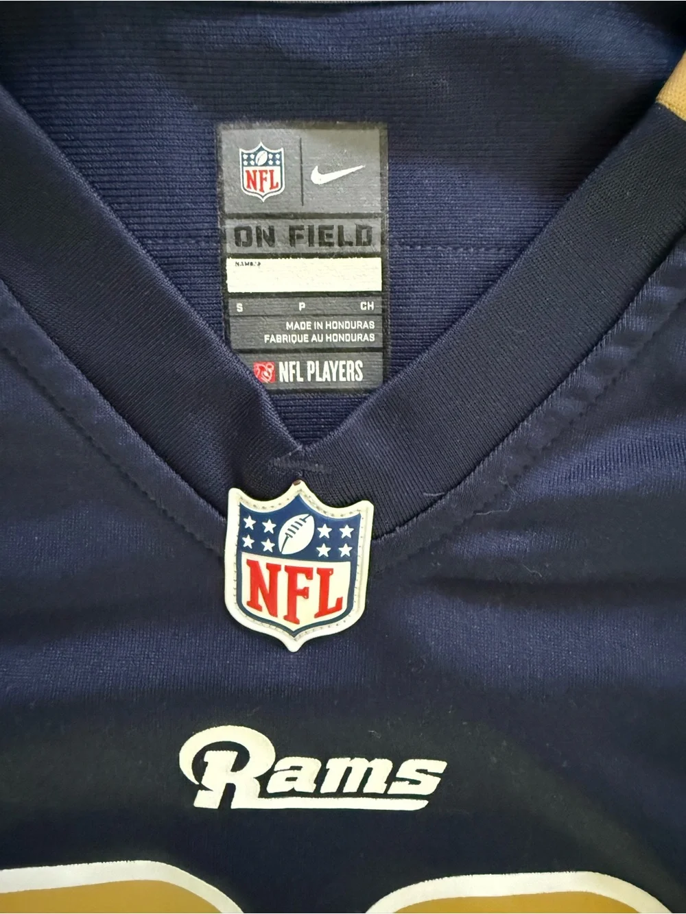 Nike Los Angeles Rams Todd Gurley II #30 Women’s Small NFL Jersey On Field